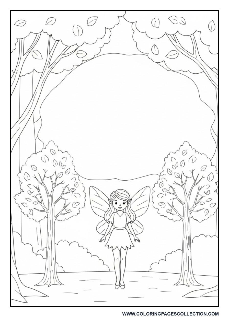 Fairy in Enchanted Forest