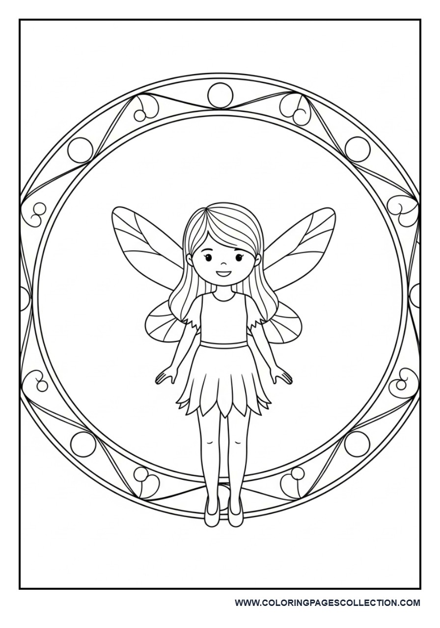 Fairy with Magic Circle