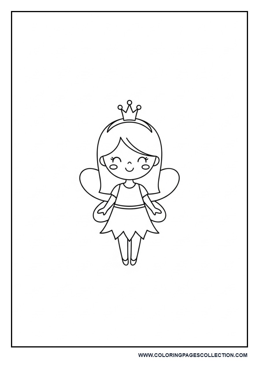Fairy with Simple Crown