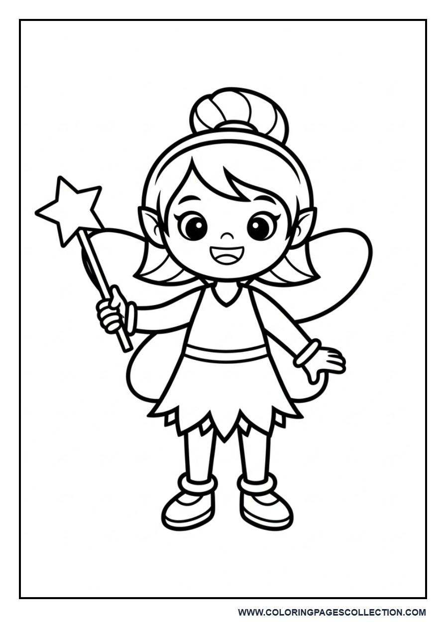 Fairy with Star Wand