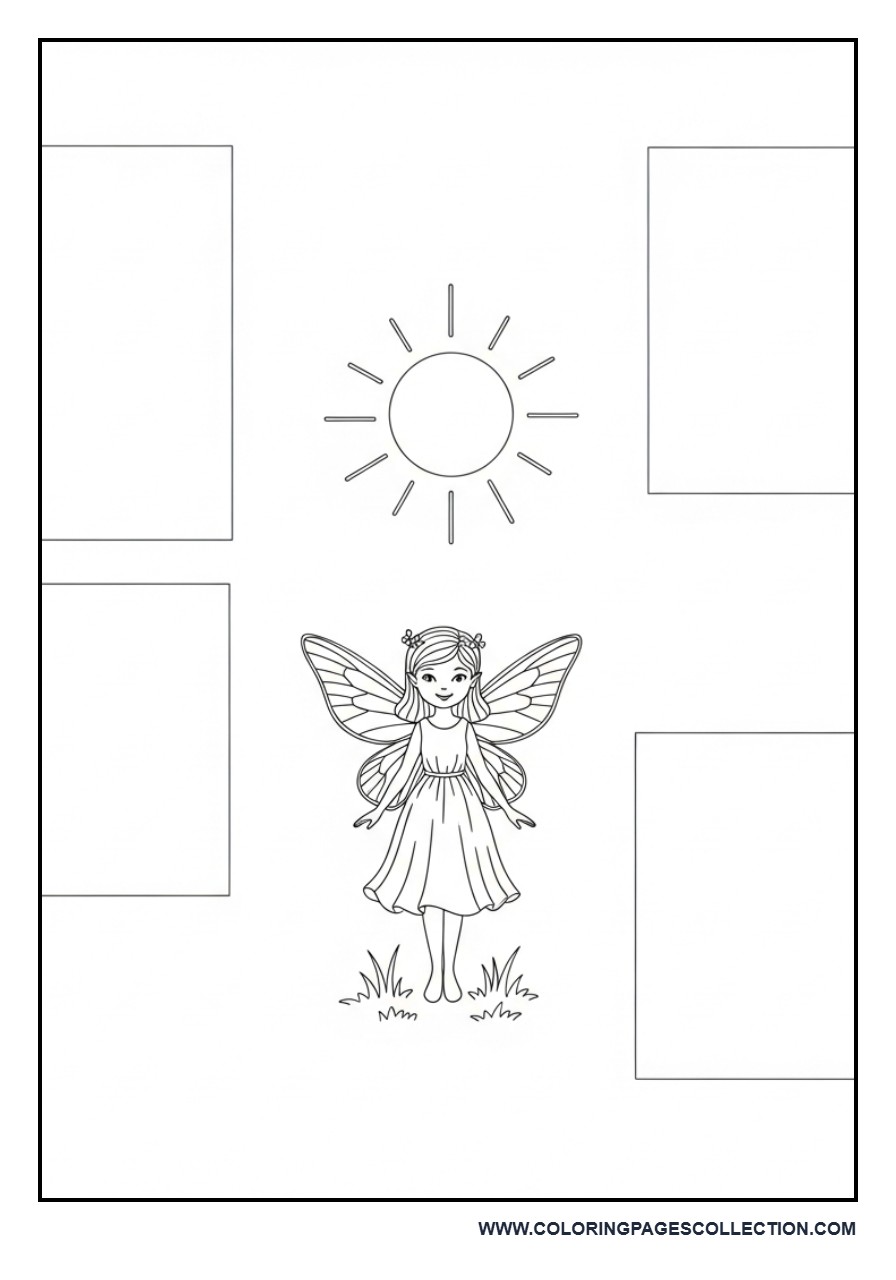 Summer Fairy with Sun