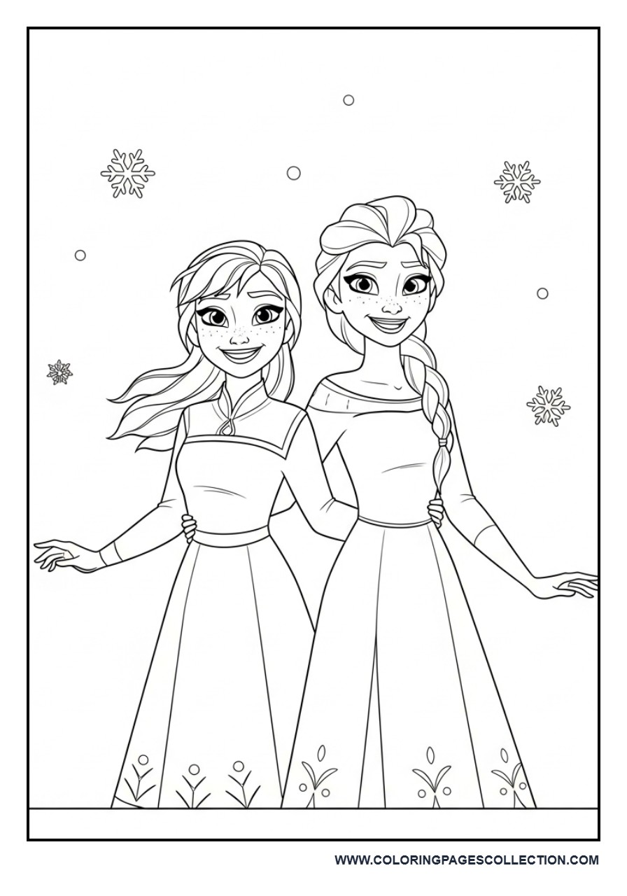 Anna and Elsa Together