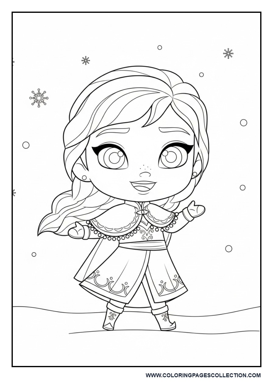 Chibi Anna Winter Outfit