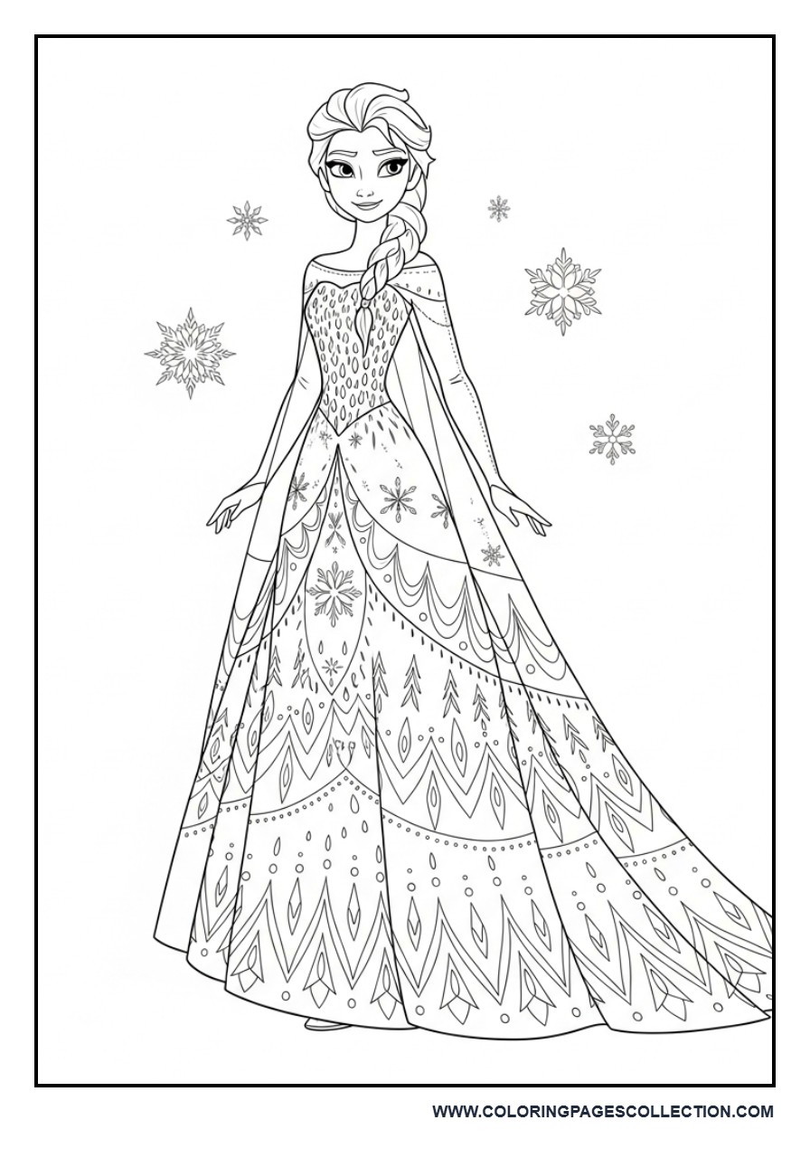 Elsa Dress Focus Premium Page