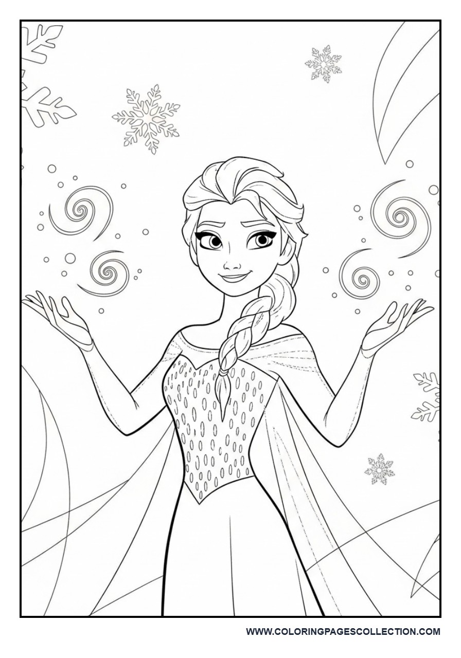 Elsa Ice Magic Scene