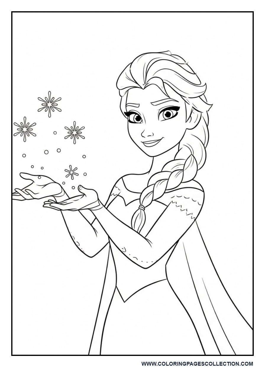 Elsa Magic Hands Simple