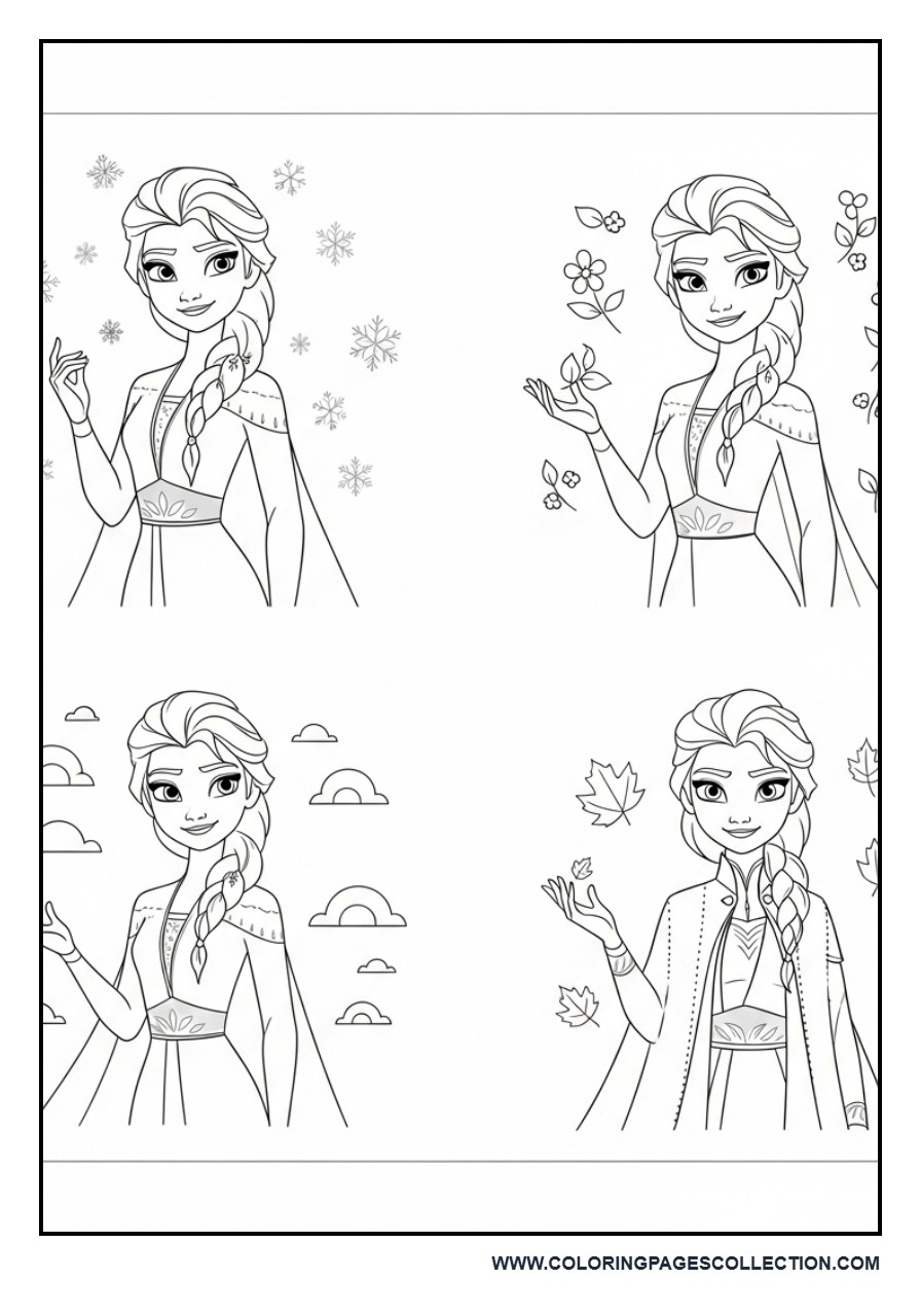 Elsa Seasonal Split Design