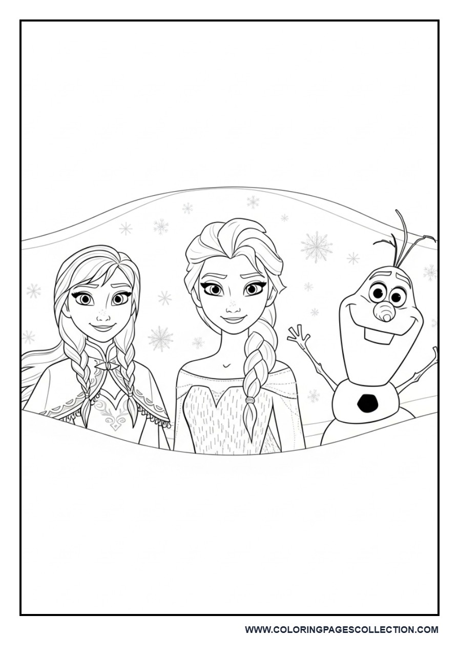 Frozen Trio Balanced Layout