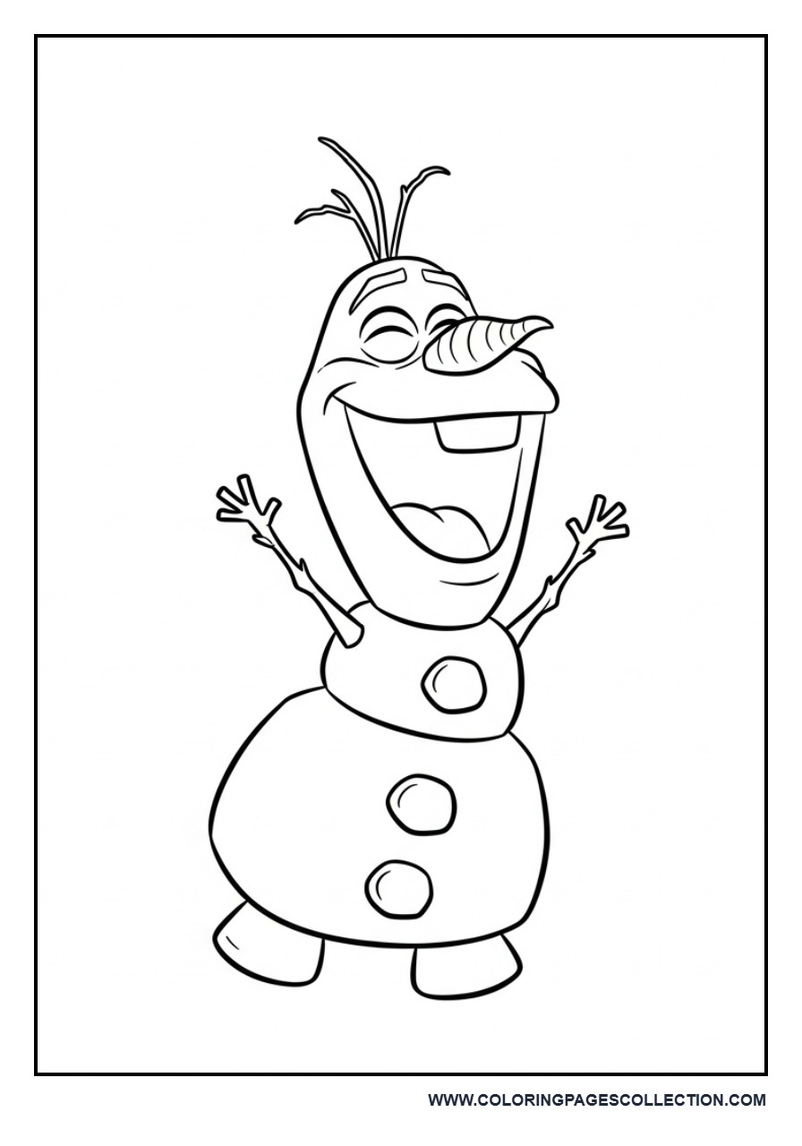 Olaf Laughing