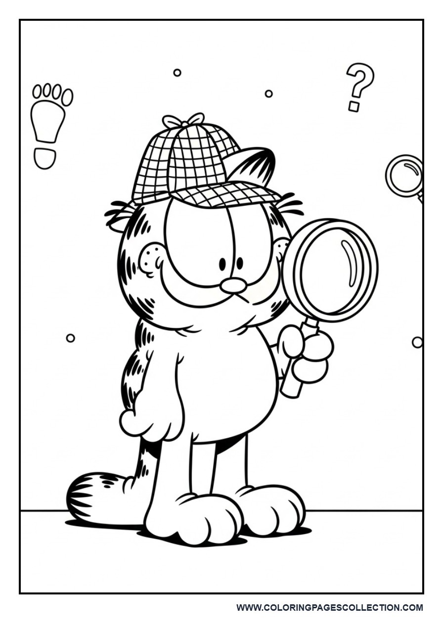 Garfield as a Detective