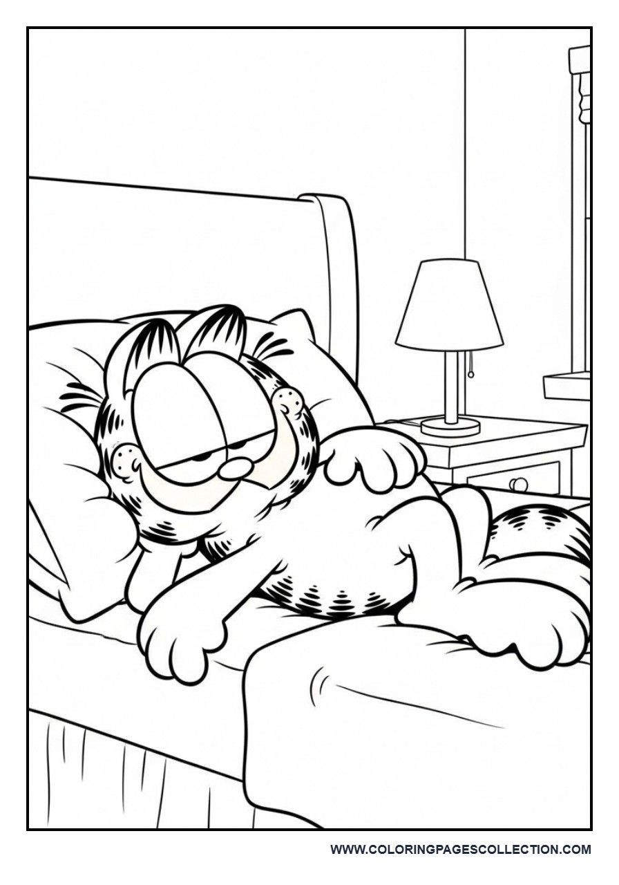 Garfield Bedroom Scene