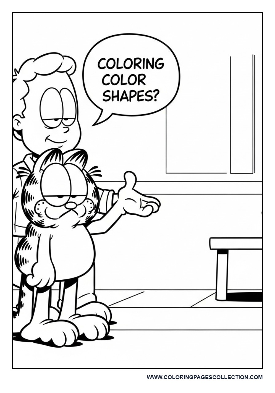 Garfield Ignoring Jon Funny Scene