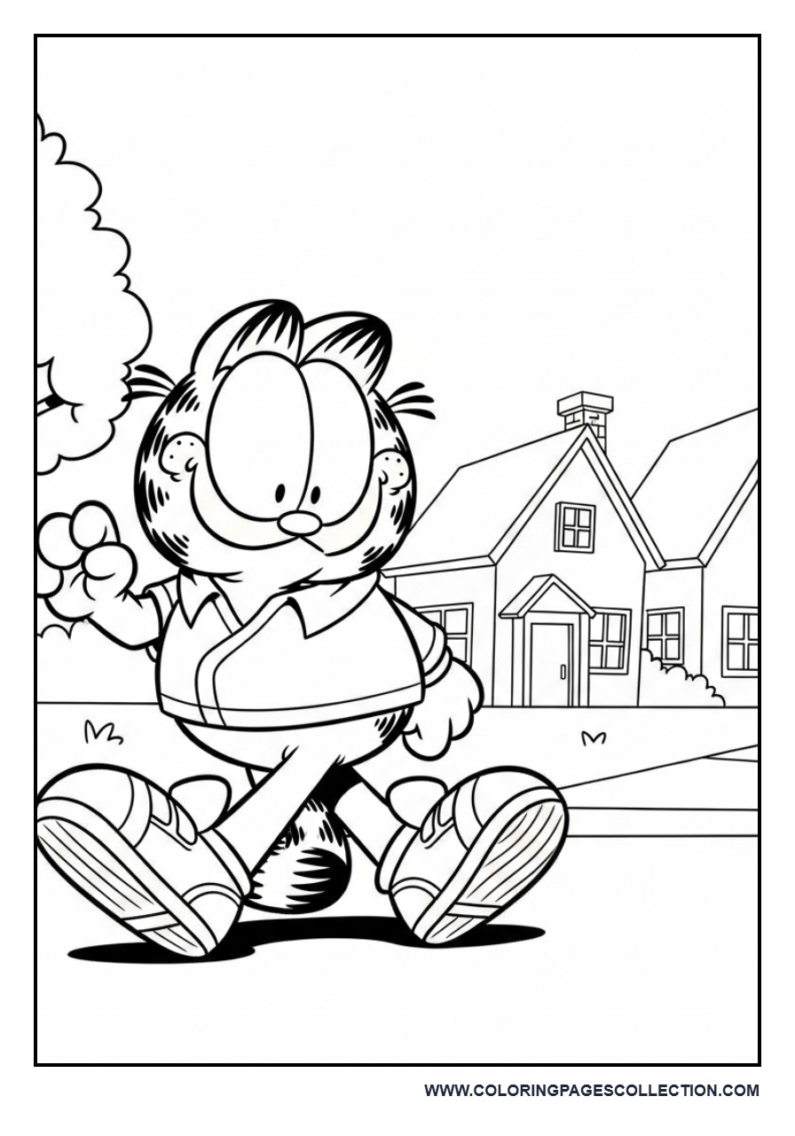 Garfield Street Walk Scene