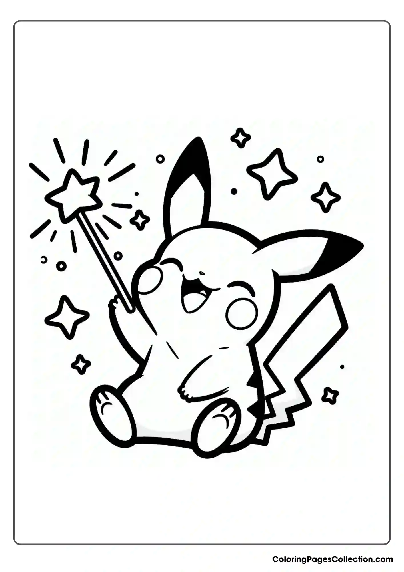 Pikachu Coloring Pages