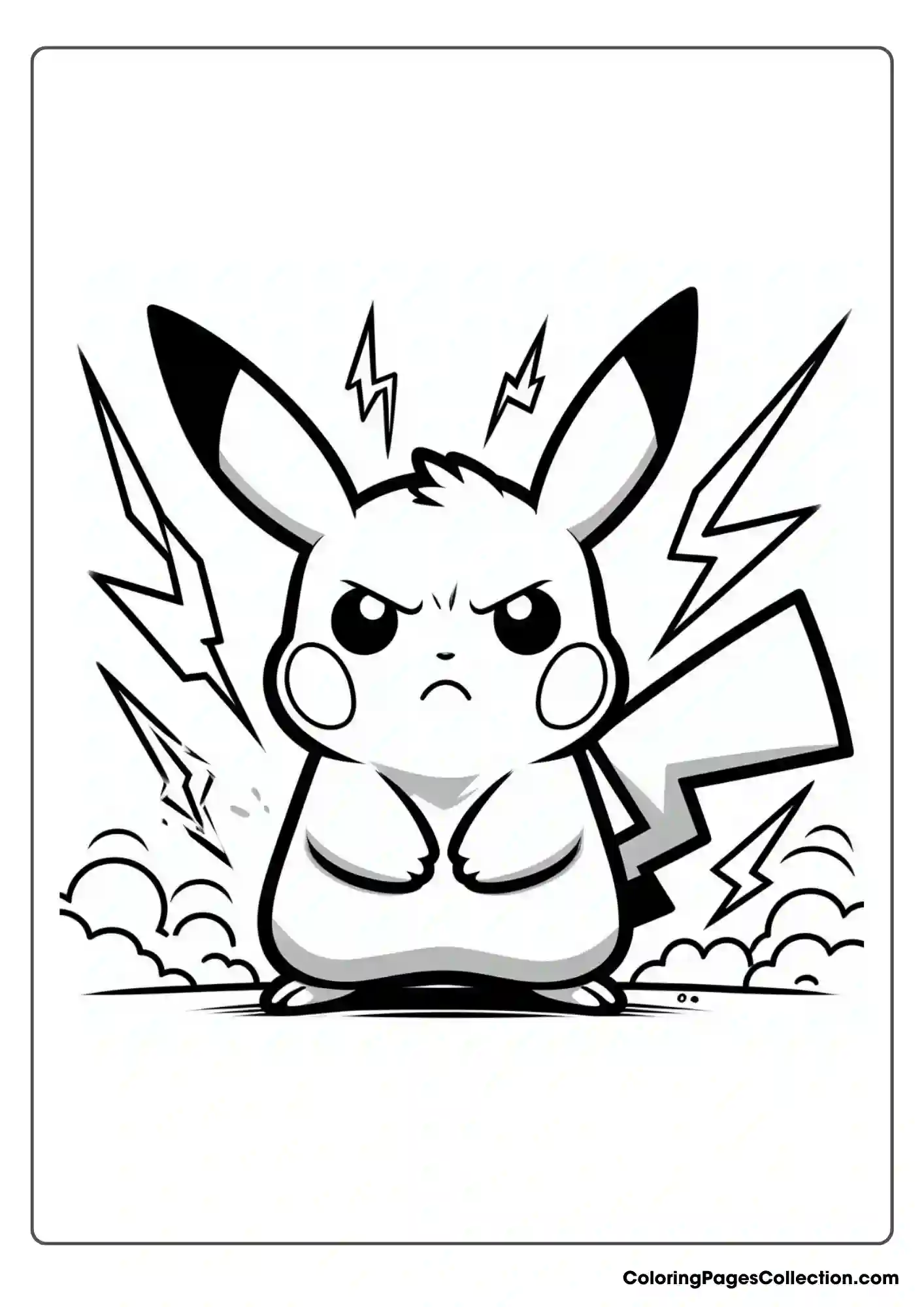 Pikachu Coloring Pages