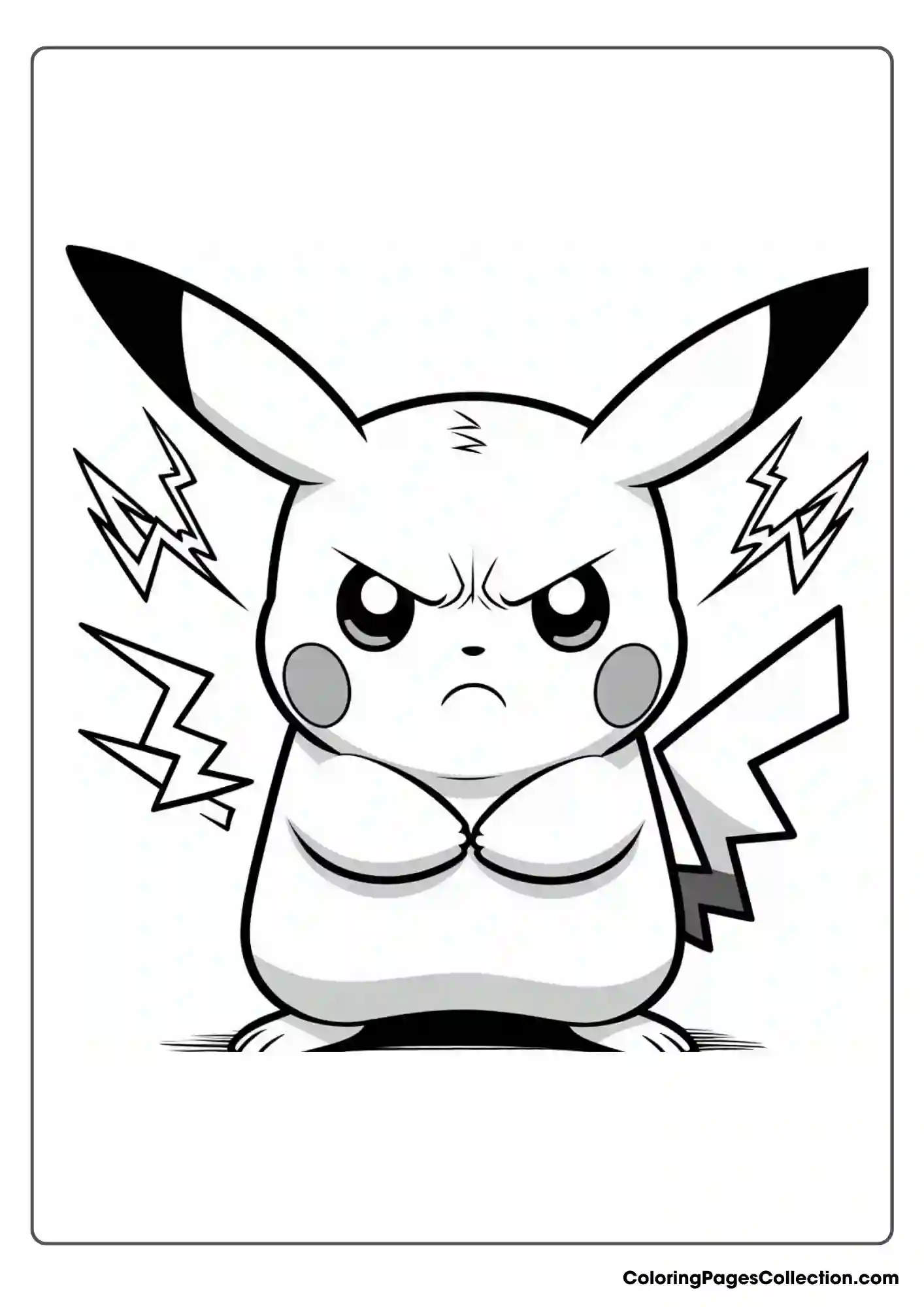 Pikachu Coloring Pages