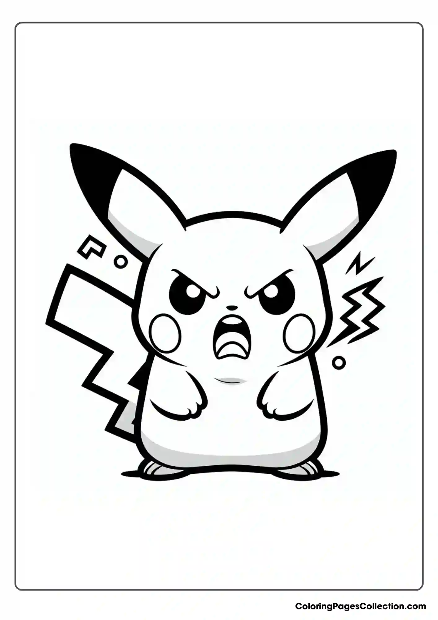 Pikachu Coloring Pages