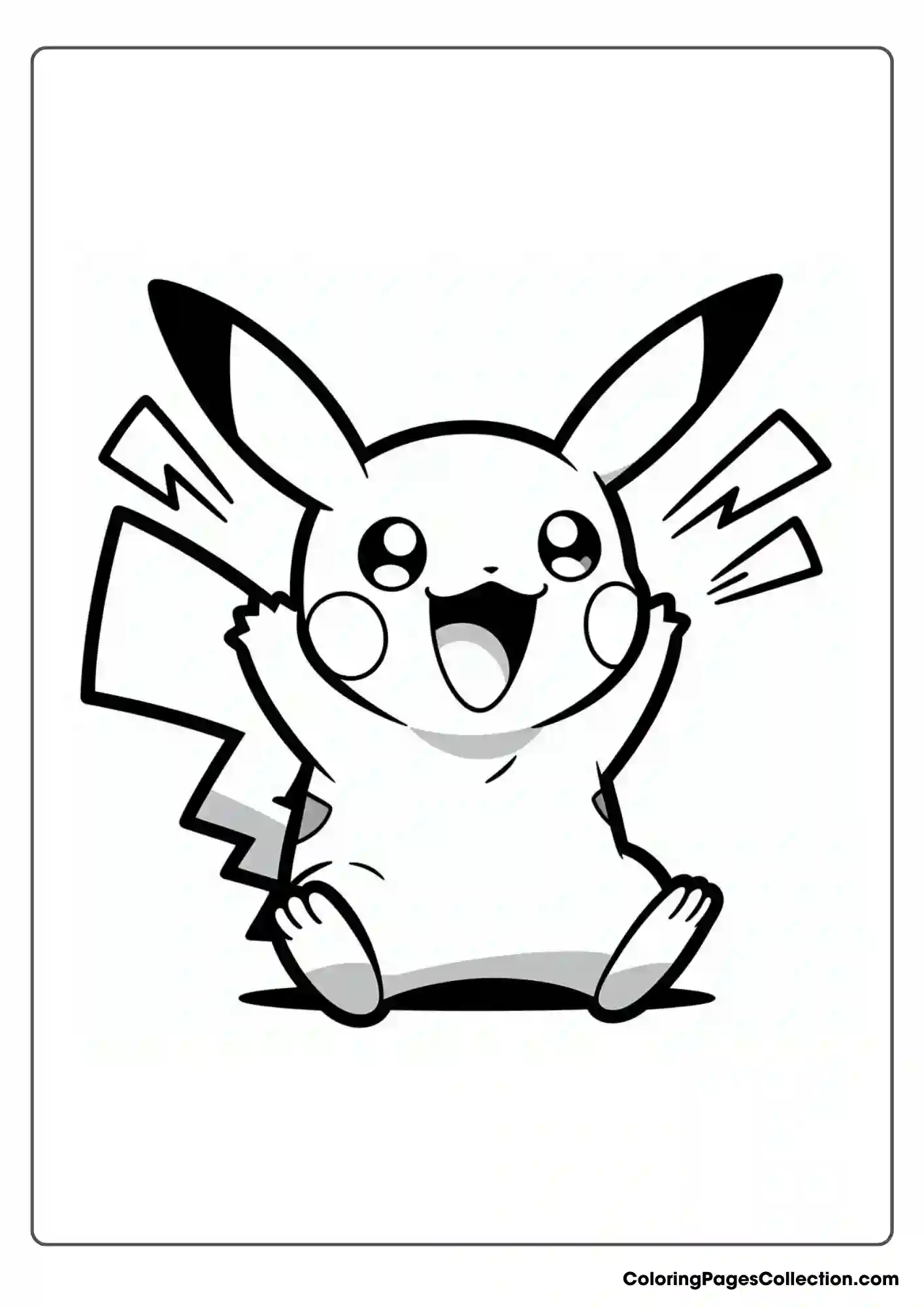 Pikachu Coloring Pages