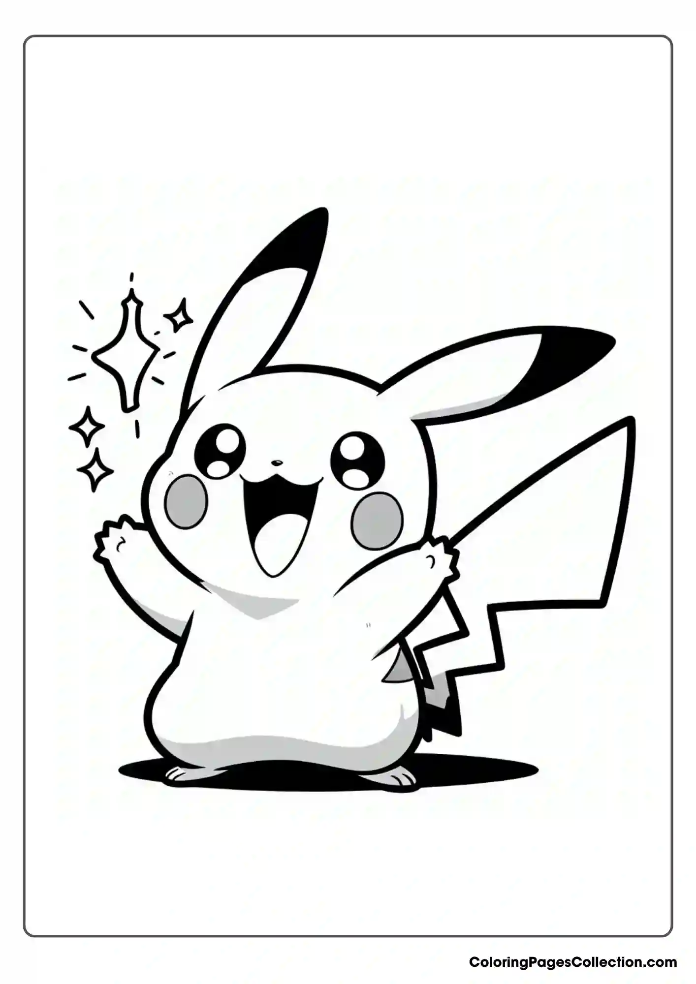Pikachu Coloring Pages