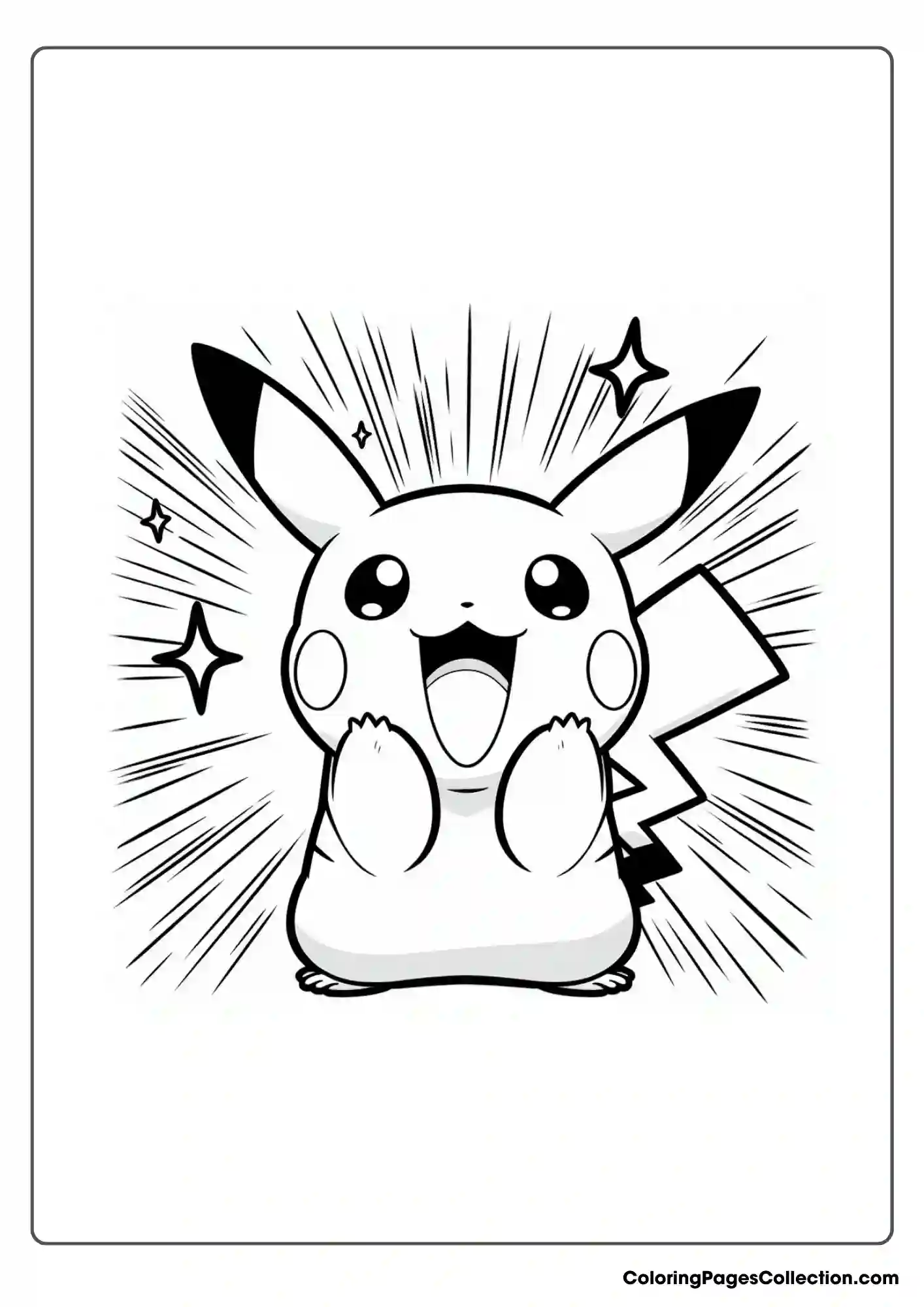 Pikachu Coloring Pages