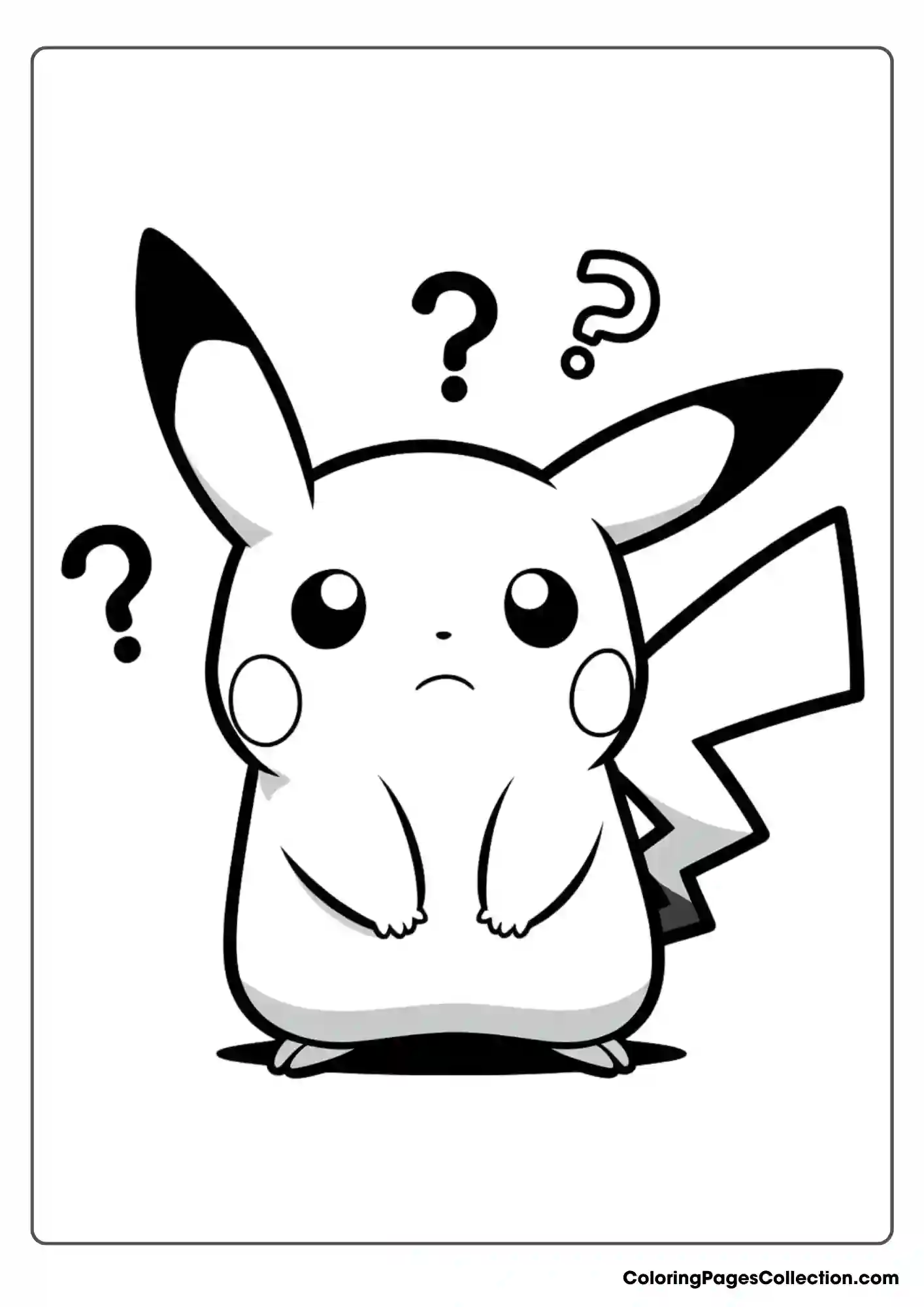 Pikachu Coloring Pages