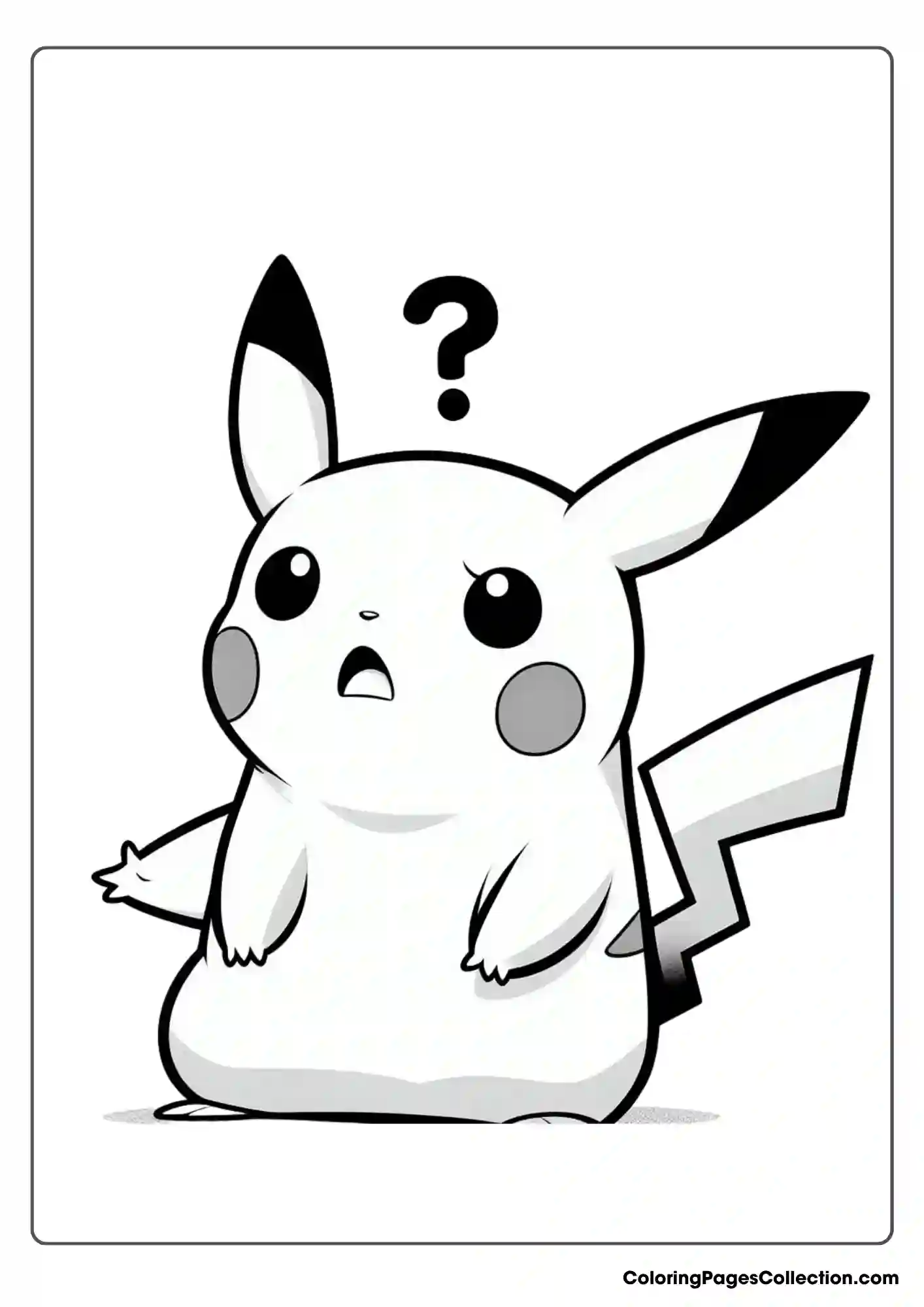 Pikachu Coloring Pages