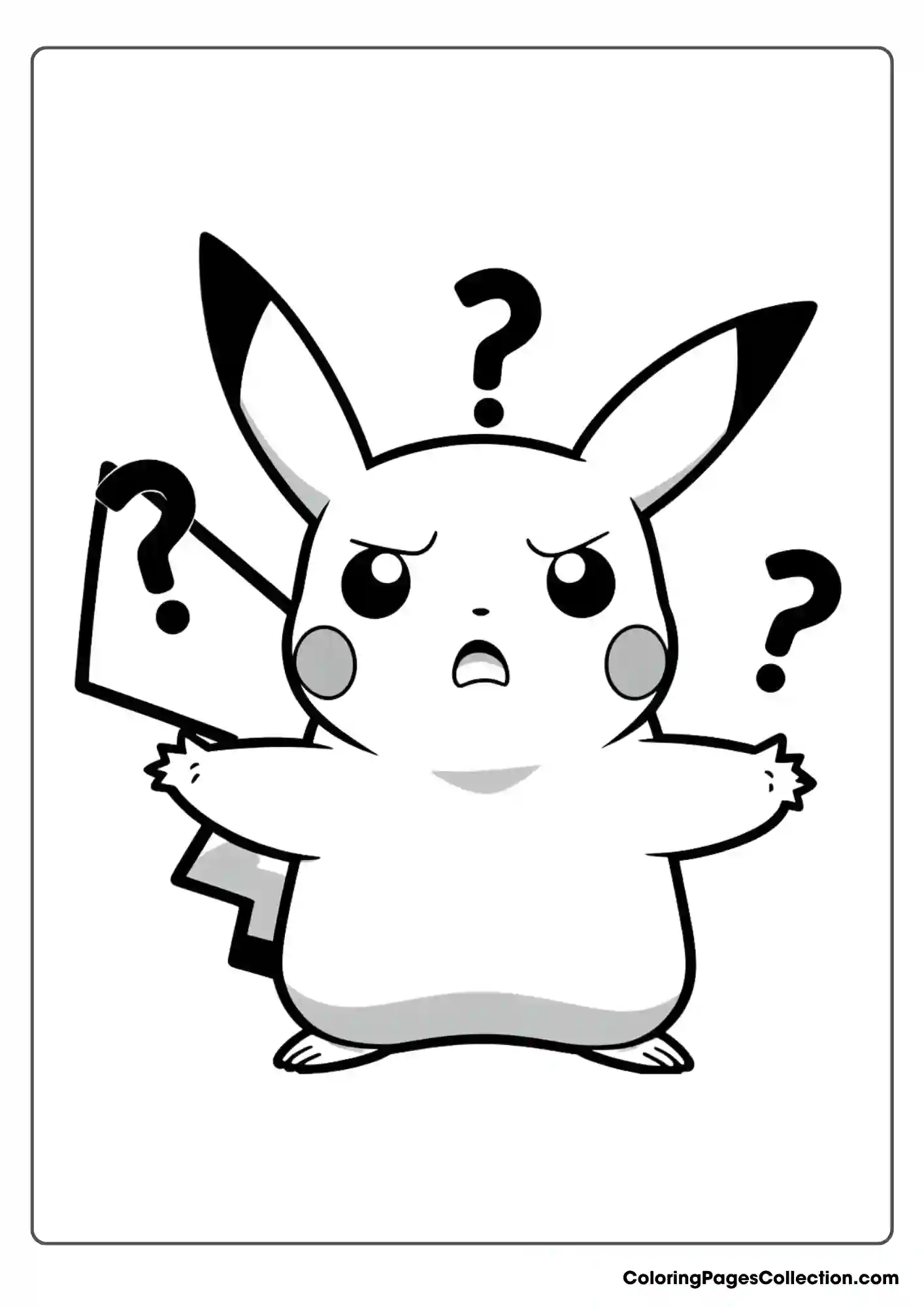 Pikachu Coloring Pages