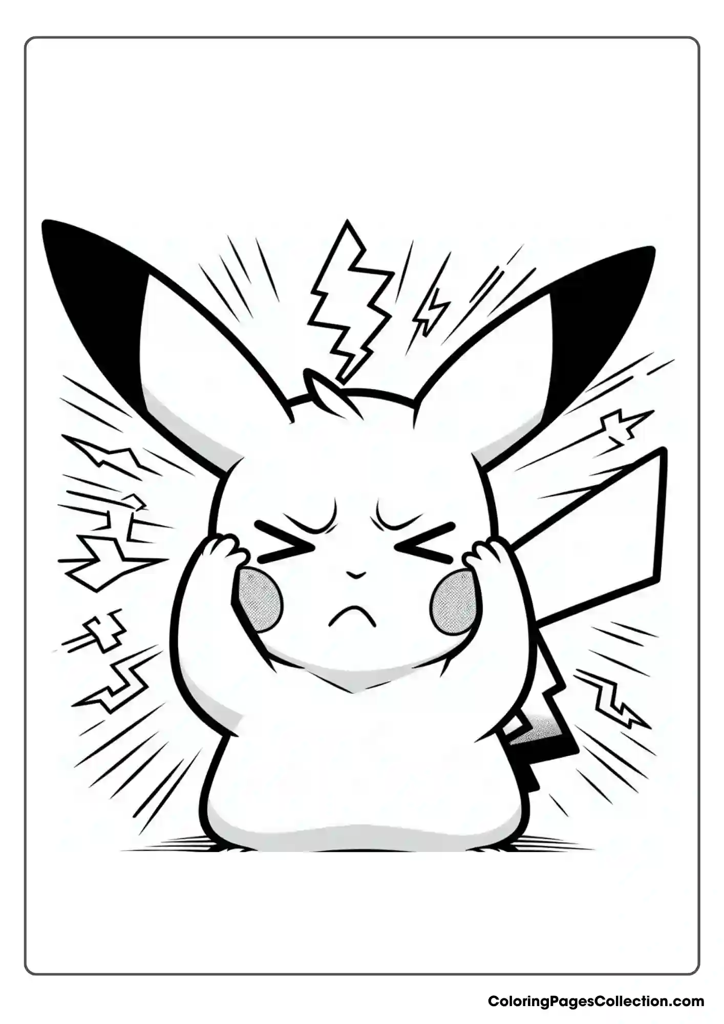Pikachu Coloring Pages