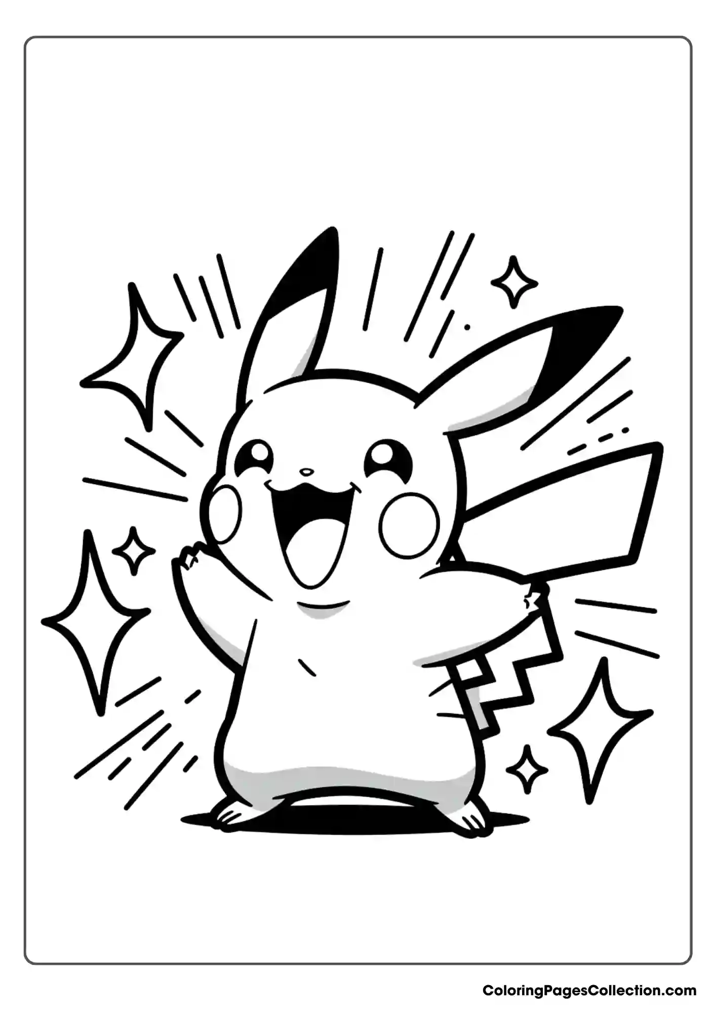 Pikachu Coloring Pages