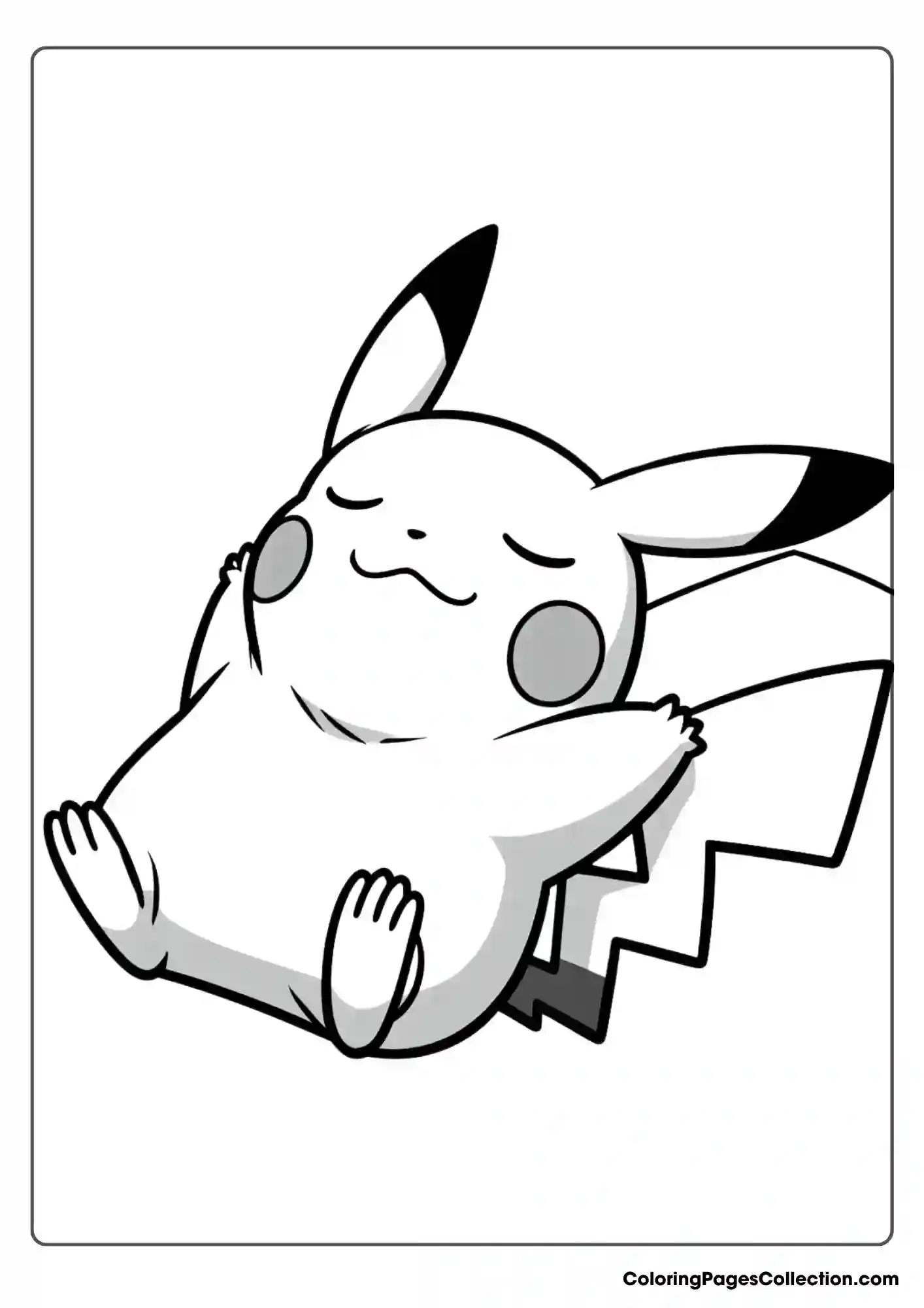 Pikachu Coloring Pages