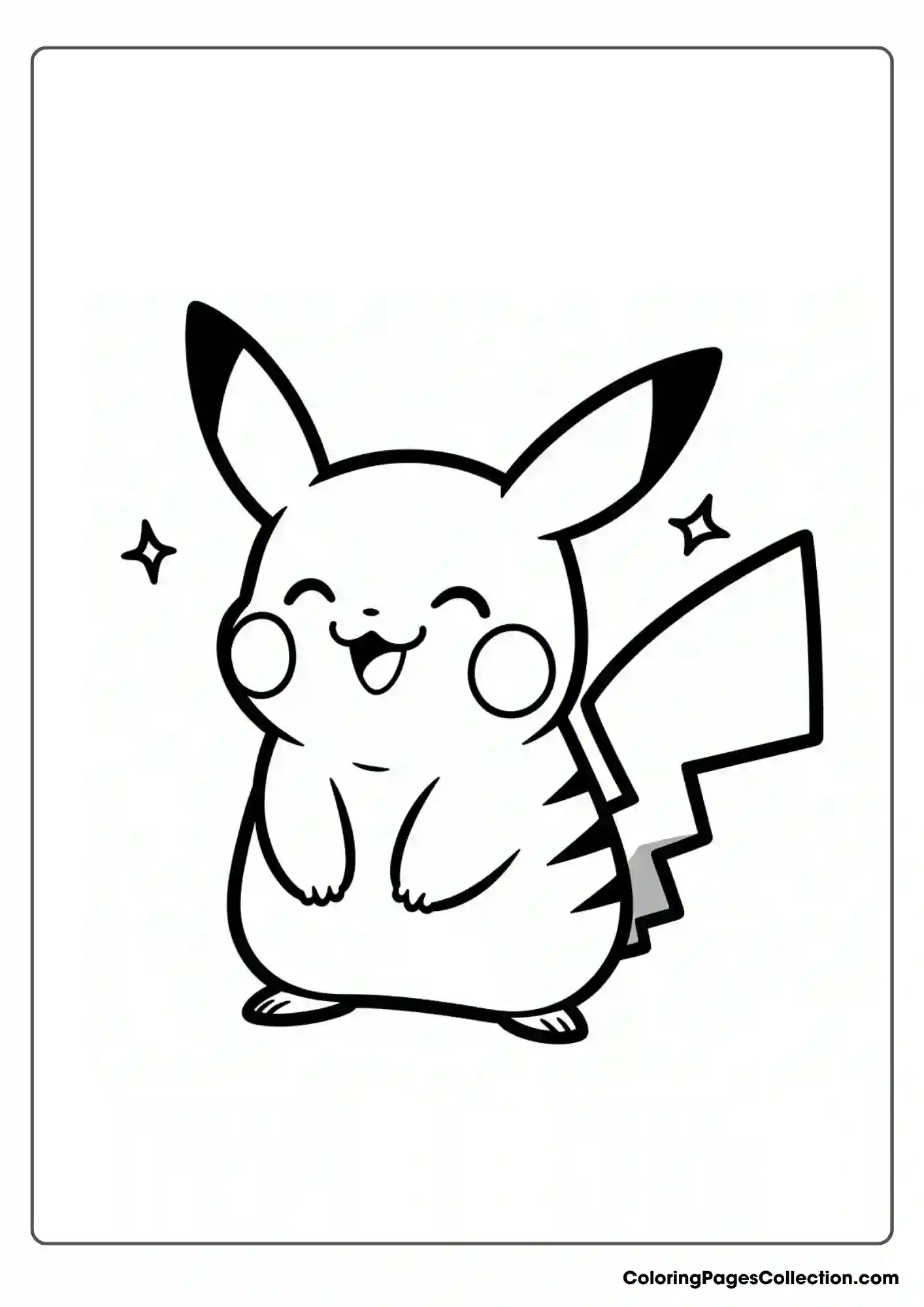 Pikachu Coloring Pages