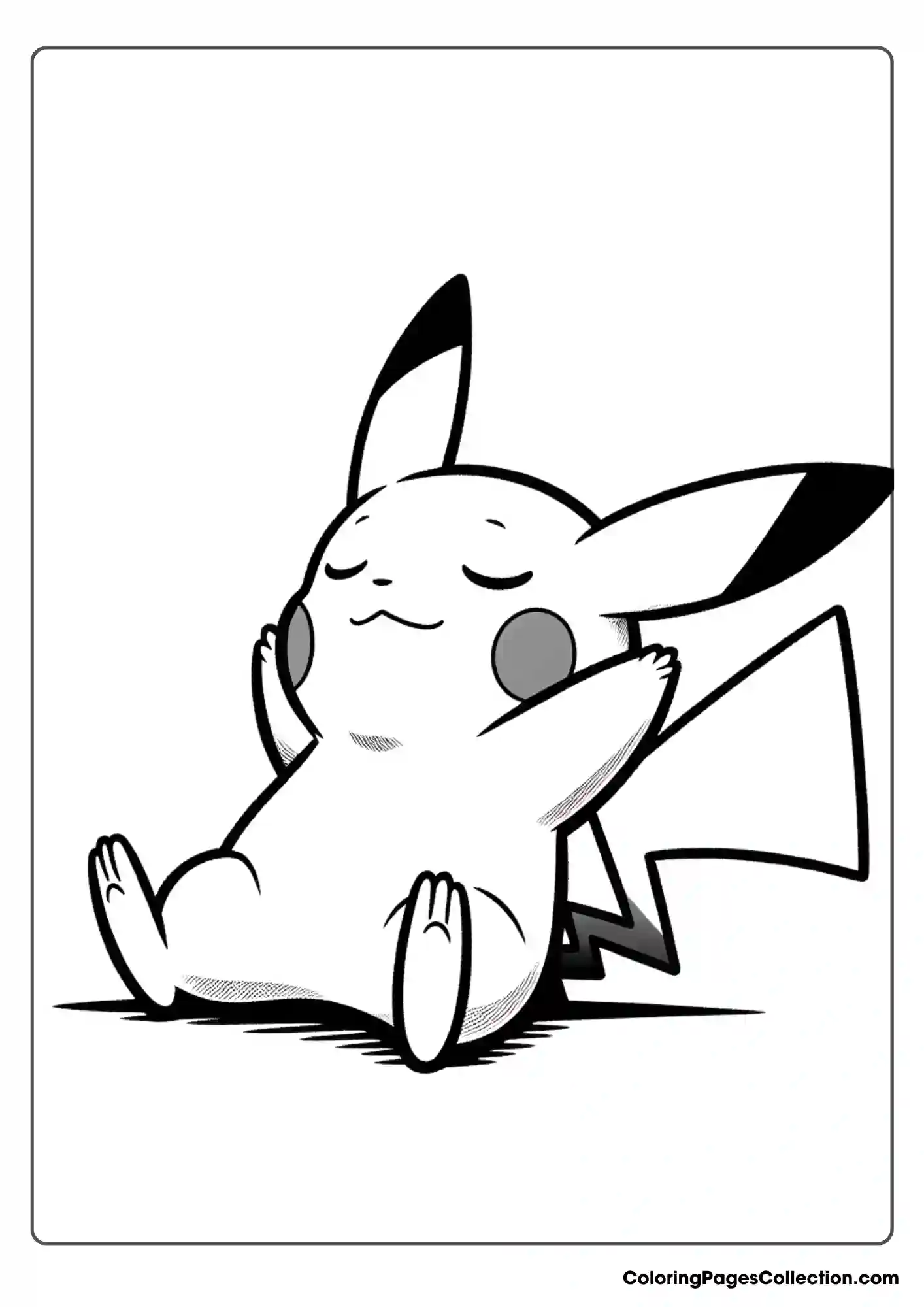 Pikachu Coloring Pages
