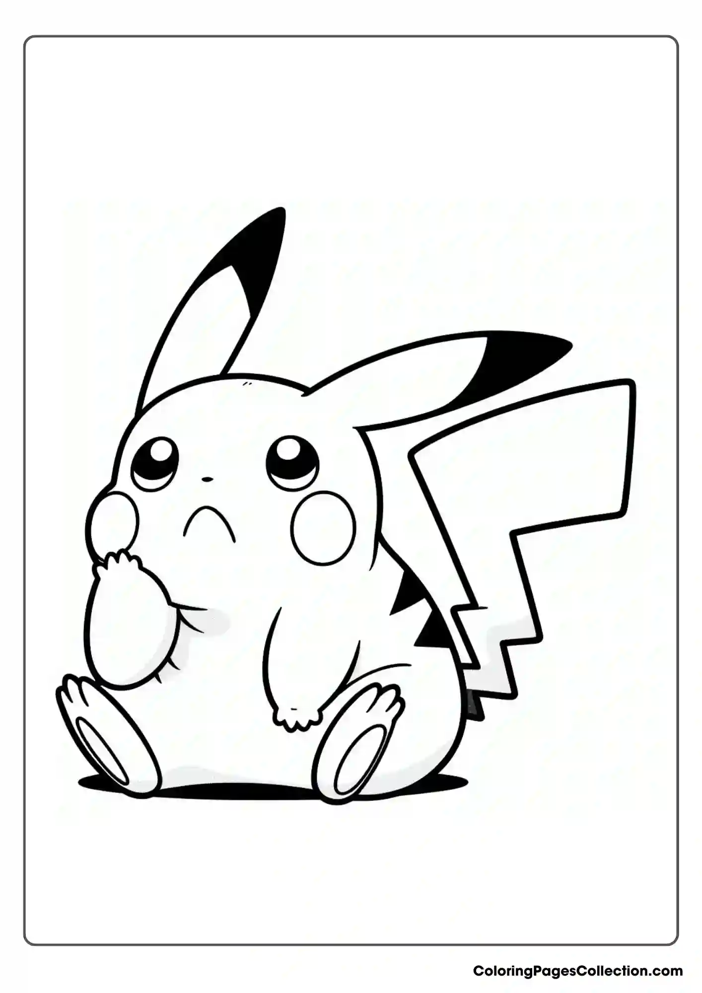 Pikachu Coloring Pages