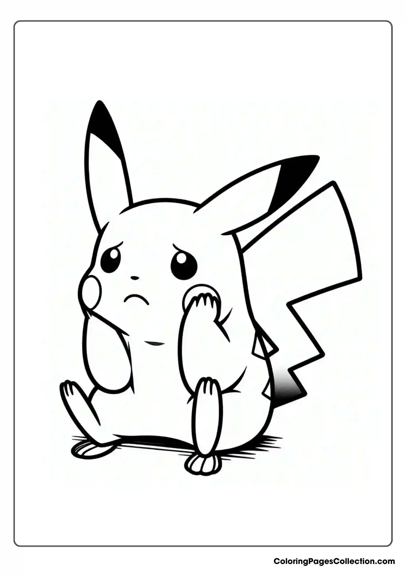 Pikachu Coloring Pages