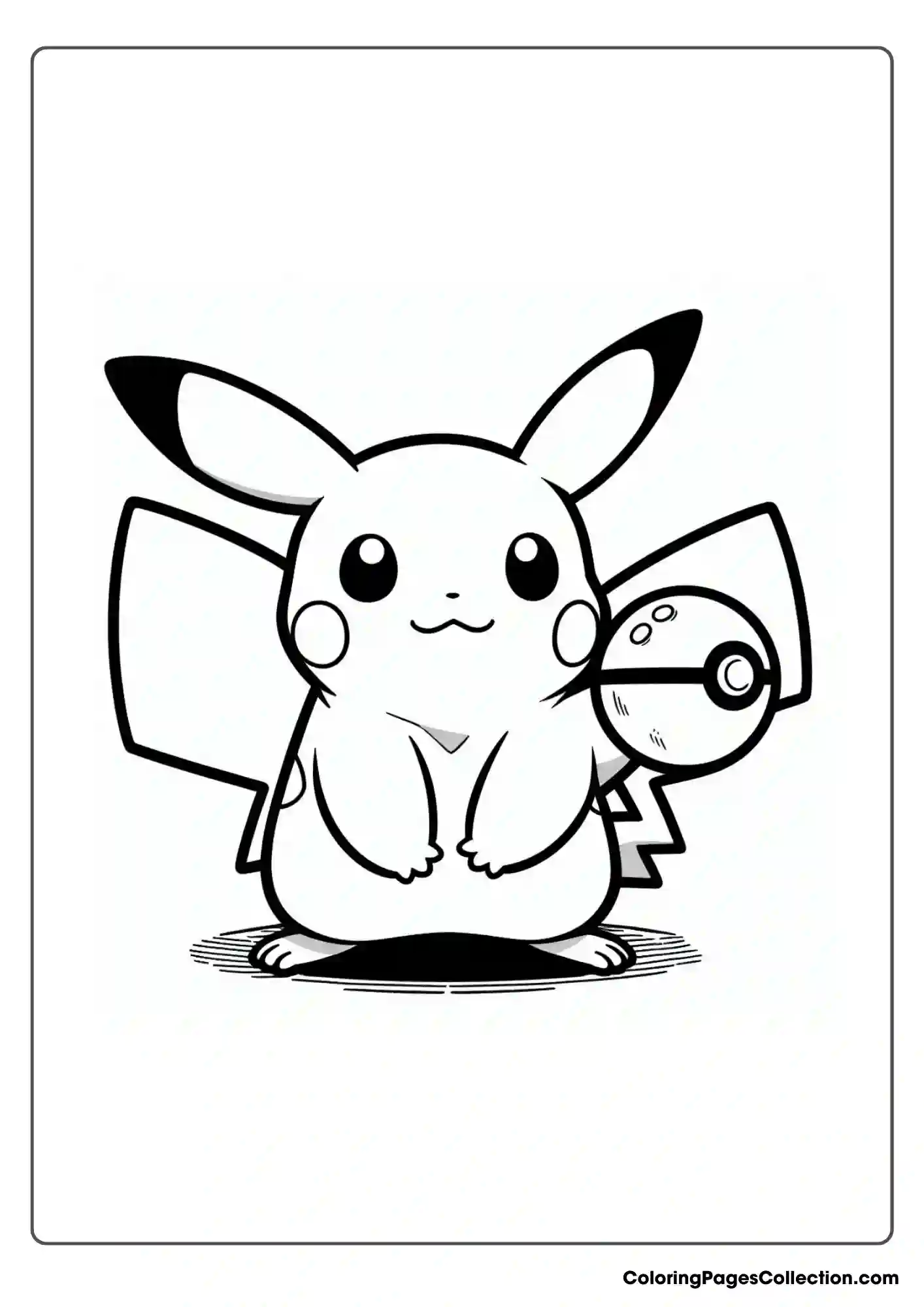 Pikachu Coloring Pages