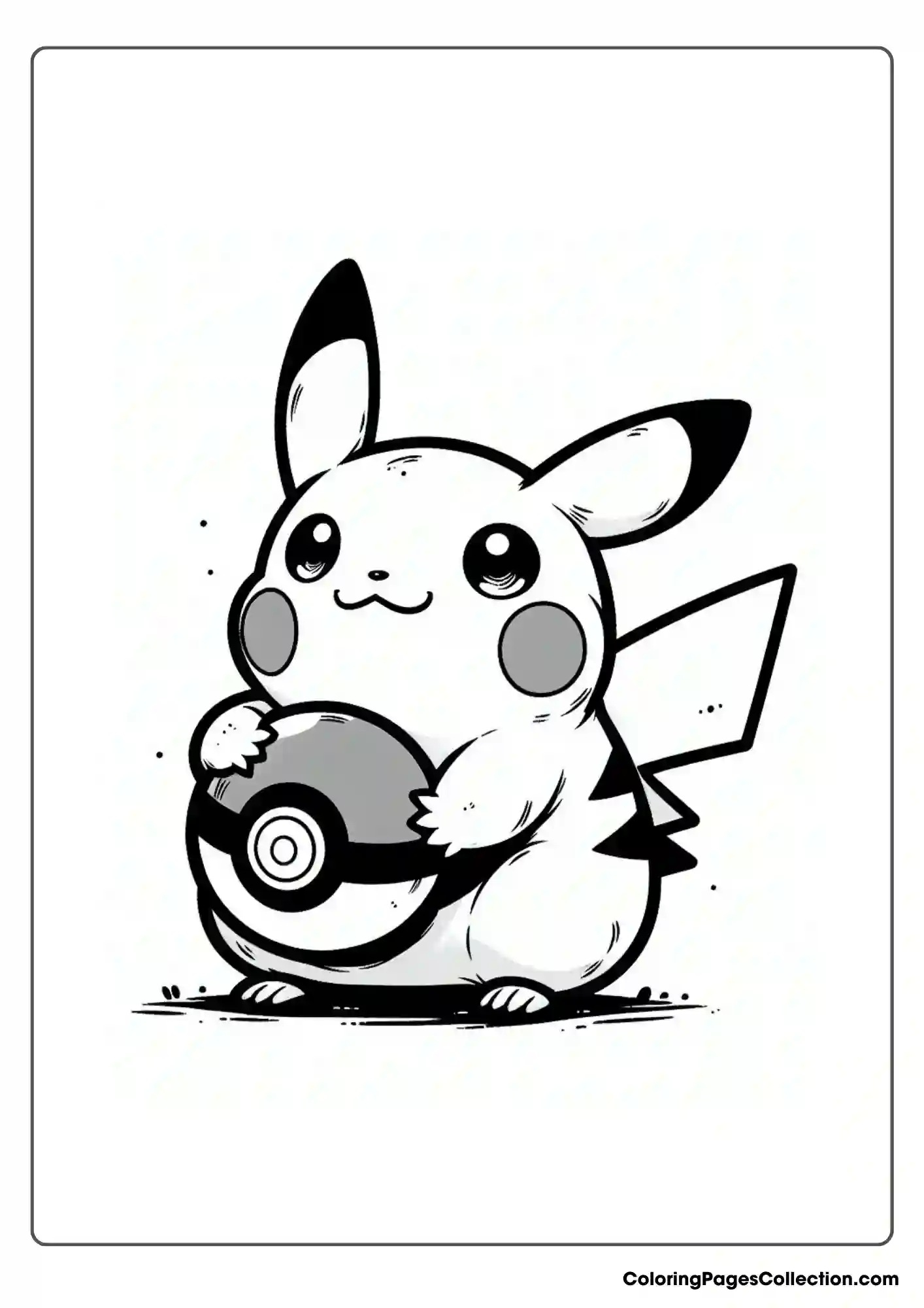 Pikachu Coloring Pages