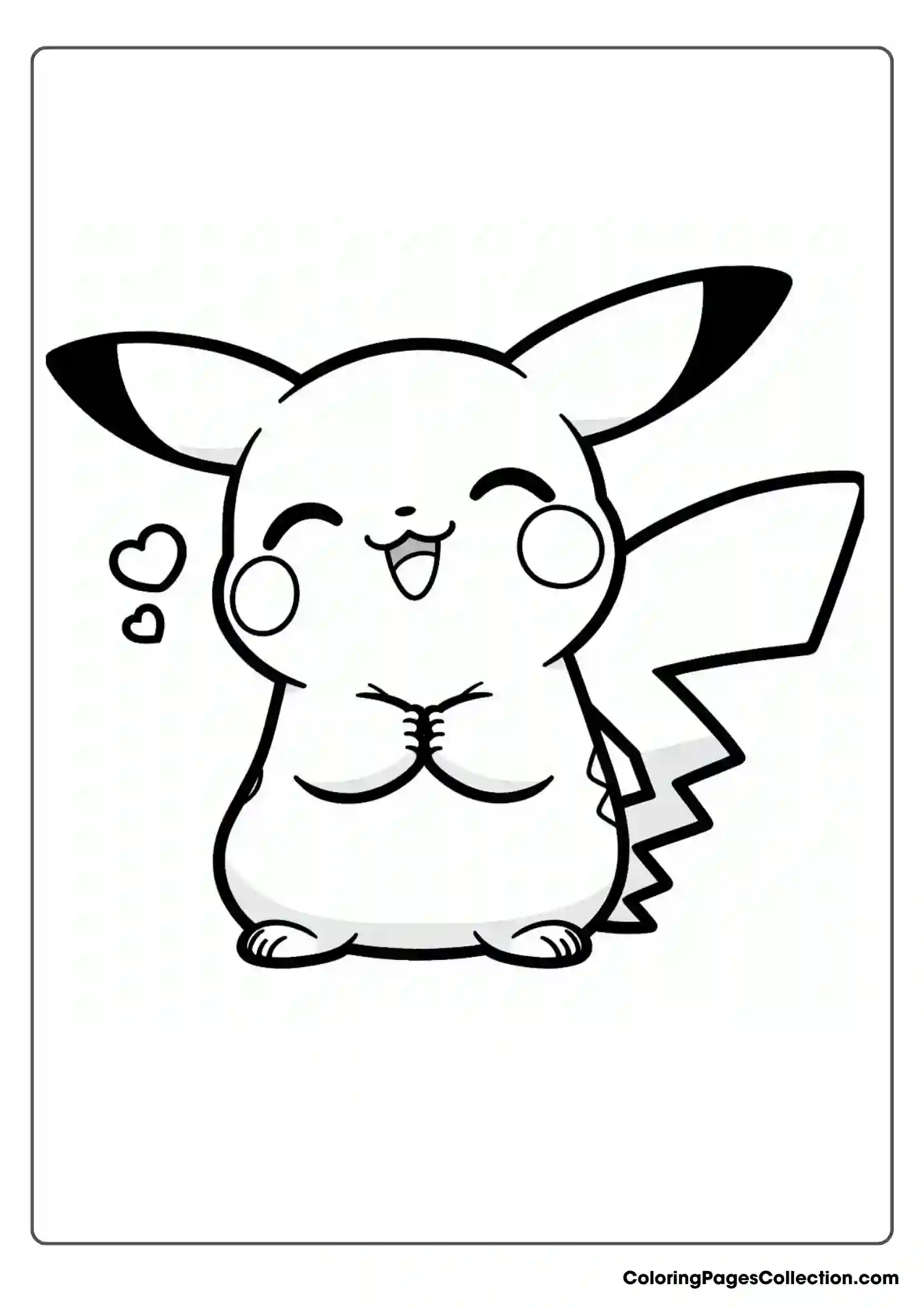 Pikachu Coloring Pages
