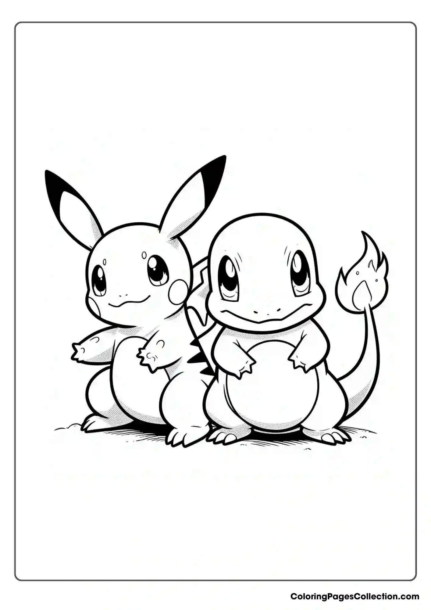 Pikachu Coloring Pages