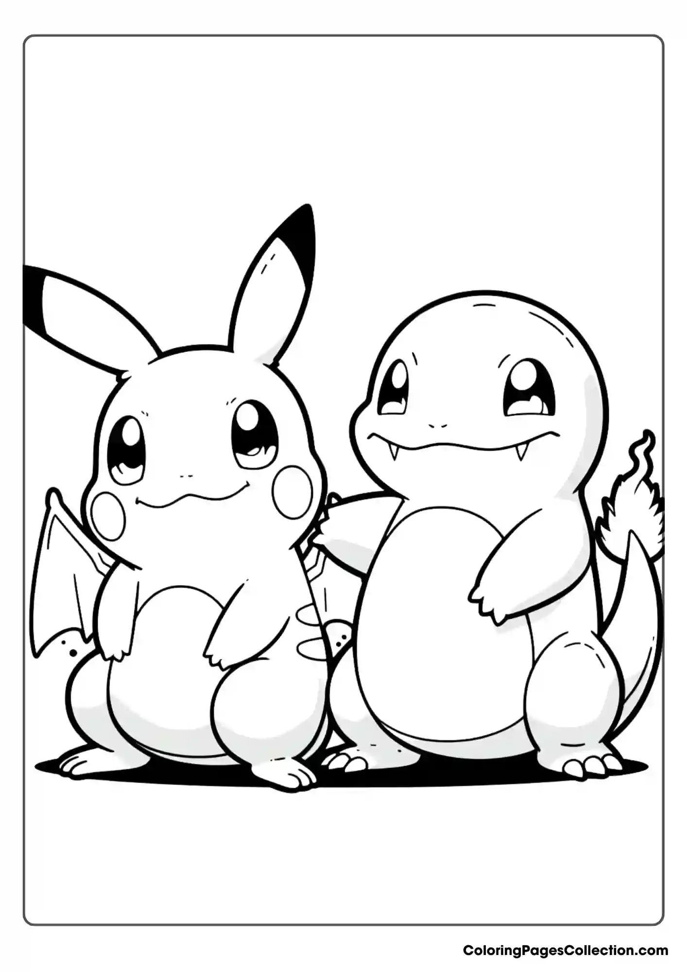 Pikachu Coloring Pages