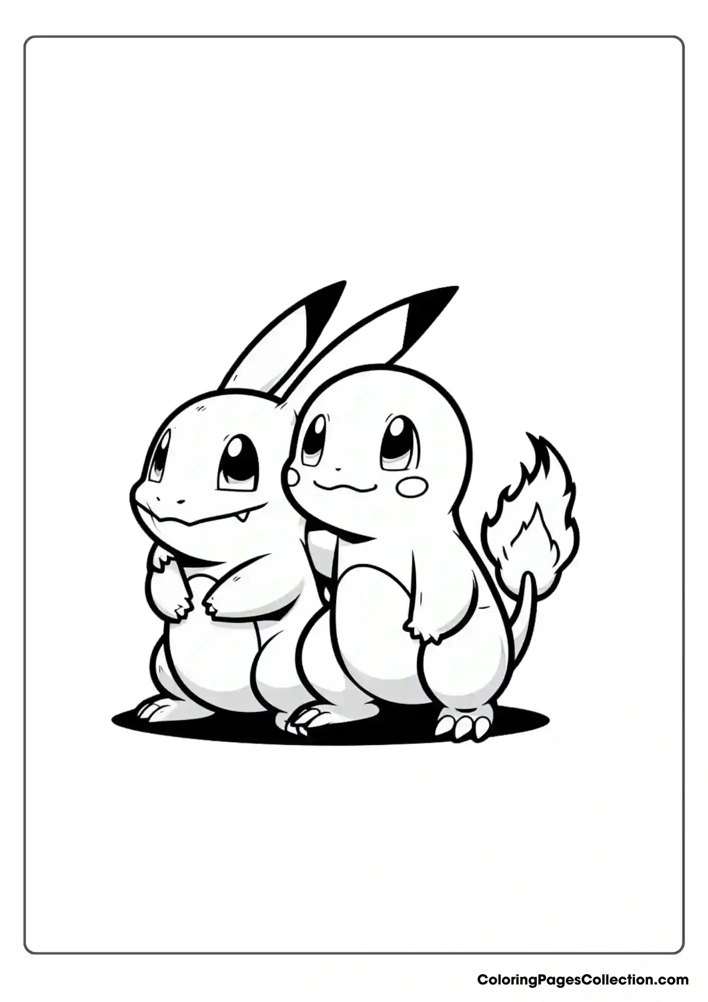 Pikachu Coloring Pages