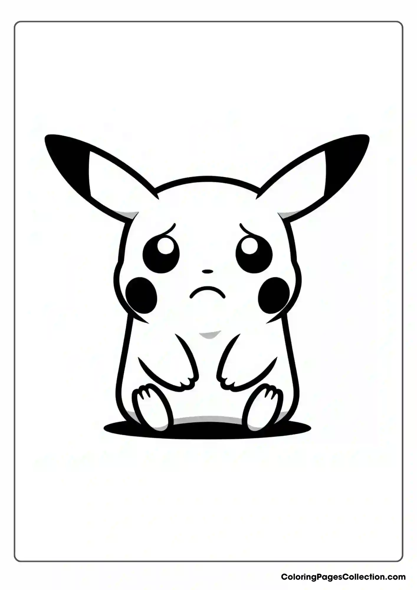 Pikachu Coloring Pages