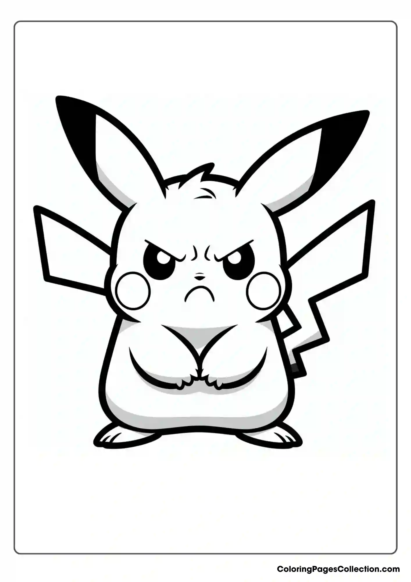 Pikachu Coloring Pages