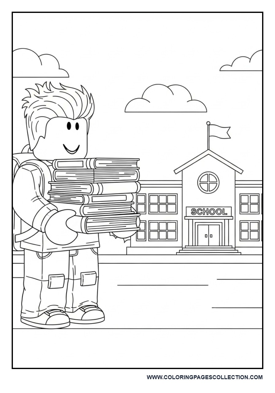 Roblox Avatar Back to School Theme