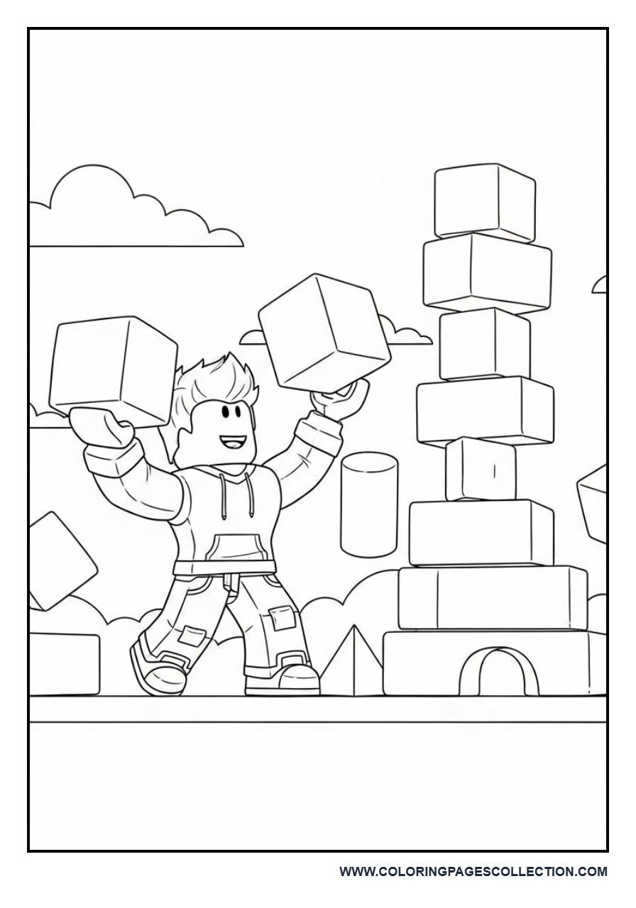 Roblox Avatar Building Blocks Scene