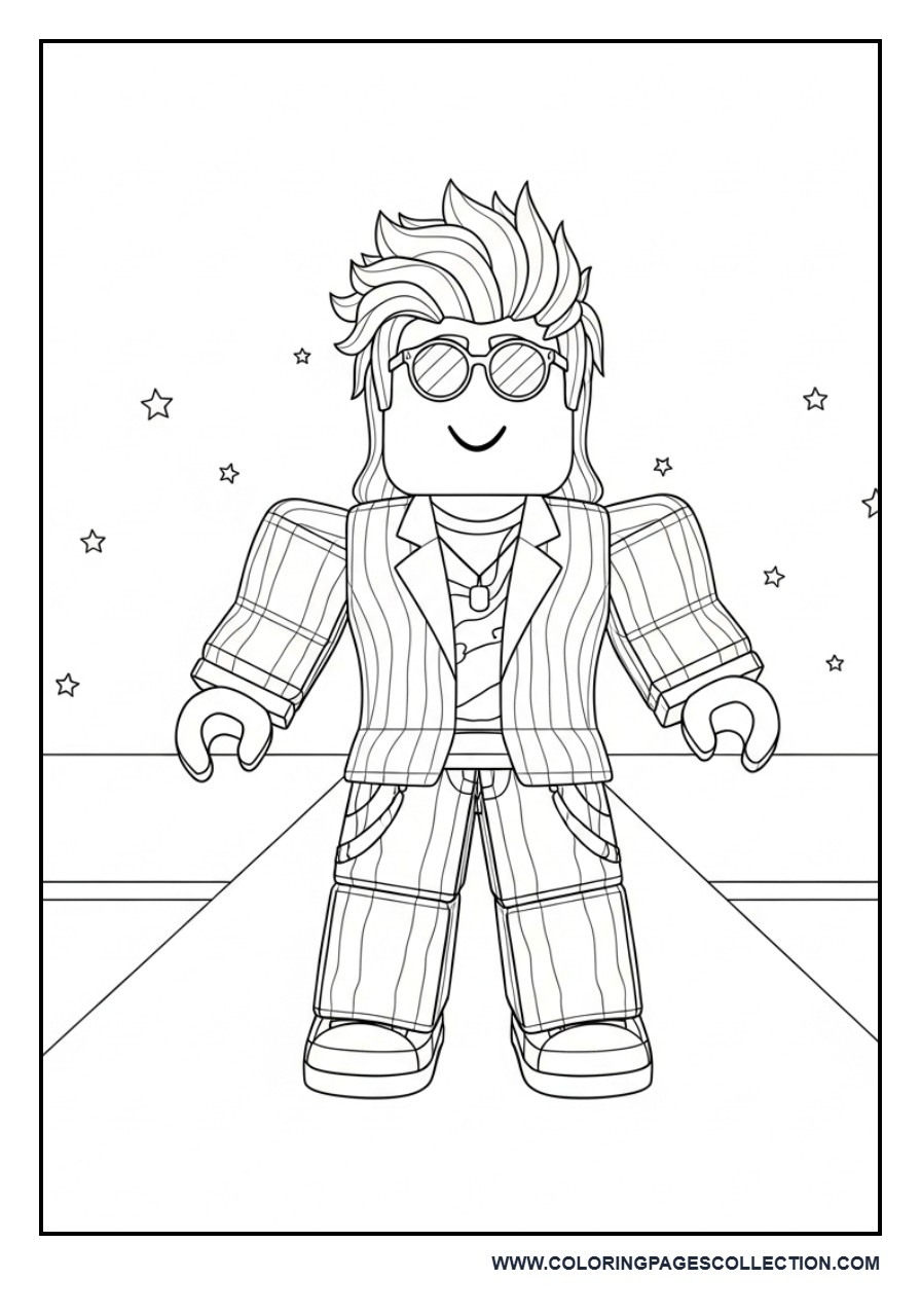 Roblox Avatar Fashion Model Pose