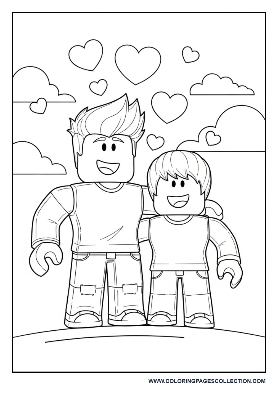 Roblox Avatar Friendship Scene