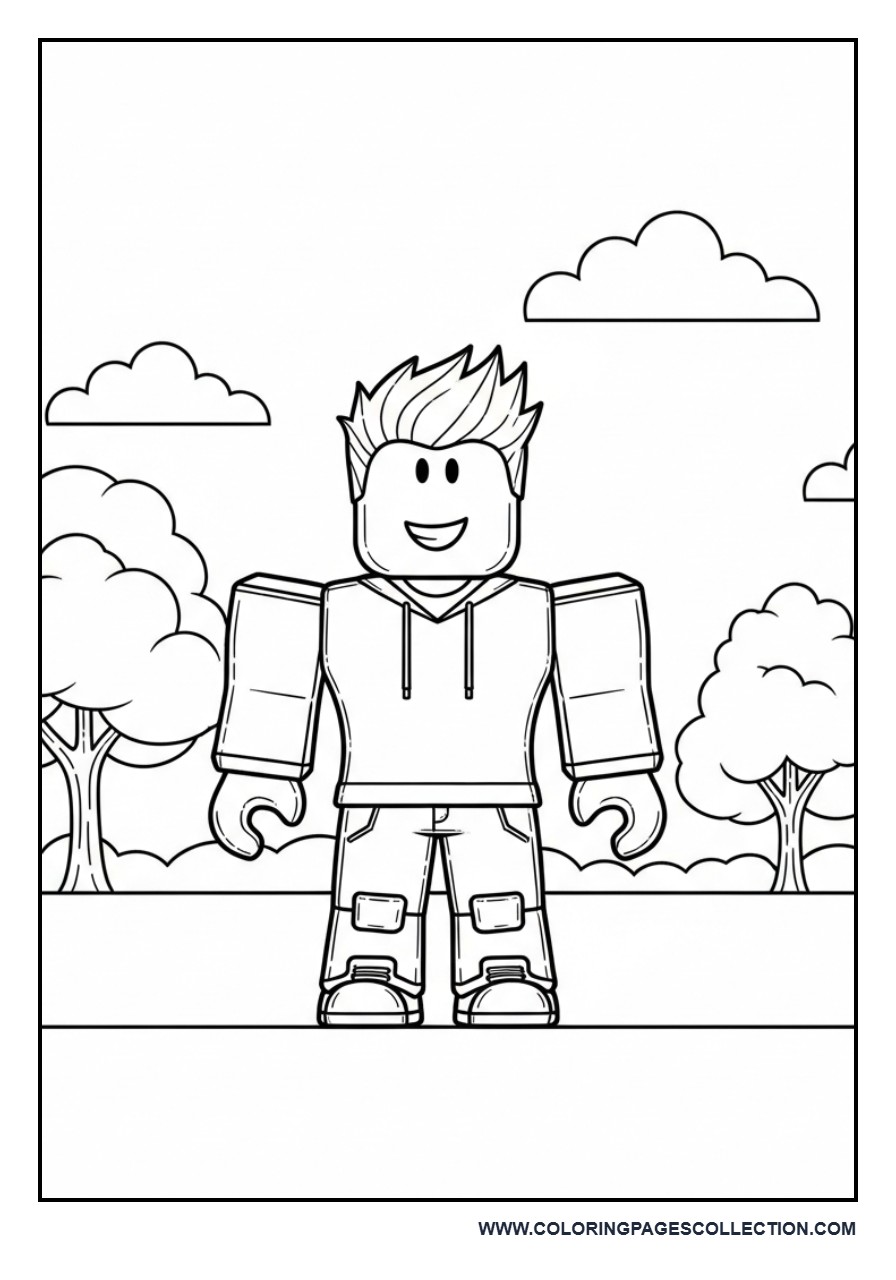 Roblox Avatar in Park