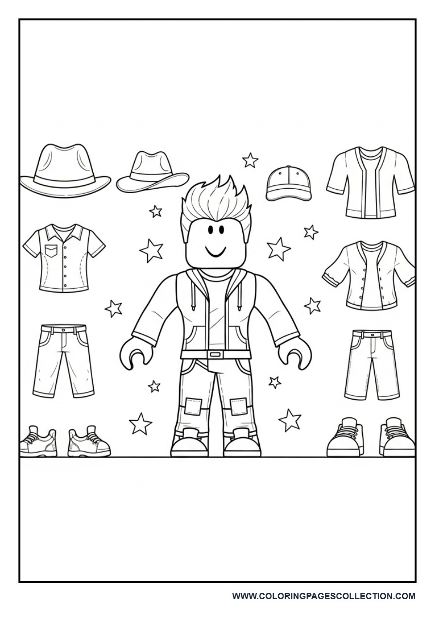 Roblox Avatar Mix-and-Match Wardrobe