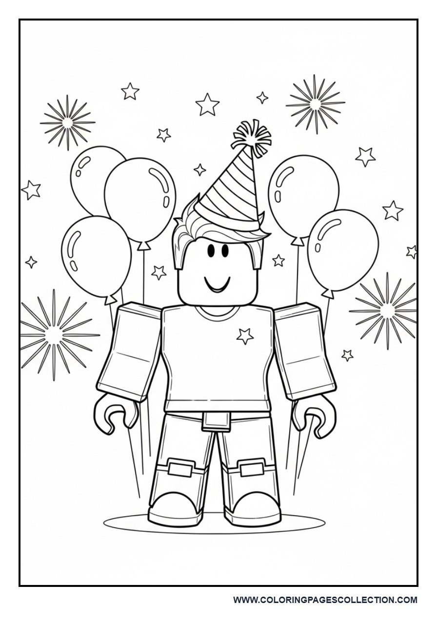 Roblox Avatar New Year Celebration