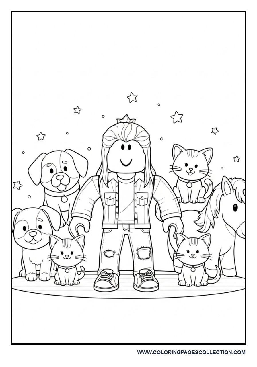 Roblox Avatar Pet Collection Showcase